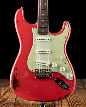 Fender Custom Shop Michael Landau Signature 1963 Relic Stratocaster - Fiesta Red