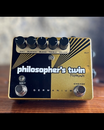 Pigtronix Philosopher's Twin Germanium Pedal *USED*