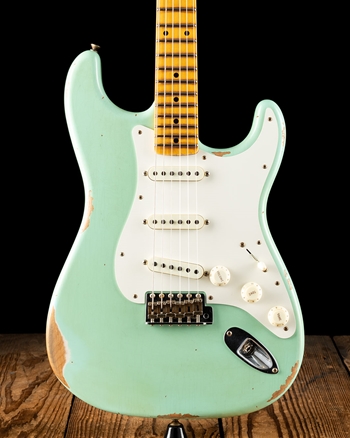 Fender Custom Shop Relic Fat 50s Stratocaster - Super Faded Aged Seafoam Green