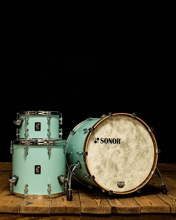 Sonor SQ1 322 3-Piece Drum Set - Cruiser Blue