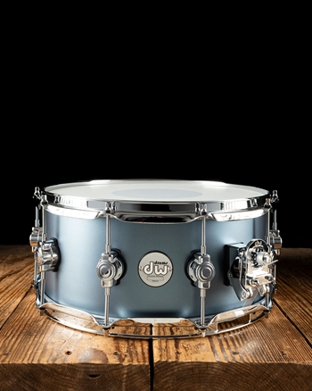 Drum Workshop 6"x14" Design Series Snare Drum - Blue Slate
