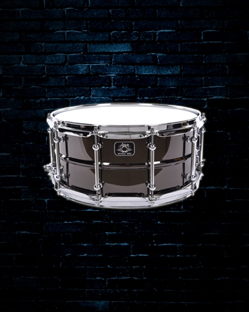 Ludwig 6.5"x14" Universal Brass Snare Drum - Black Nickel