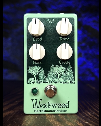 EarthQuaker Devices Westwood Translucent Overdrive Pedal *USED*