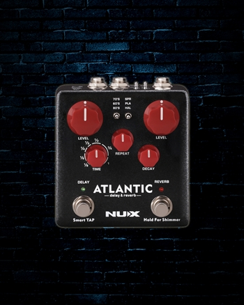 NUX Atlantic (NDR-5) Delay & Reverb Pedal