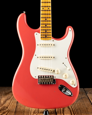 Fender LTD Journeyman Relic '56 Strat - Super Faded Aged Fiesta Red