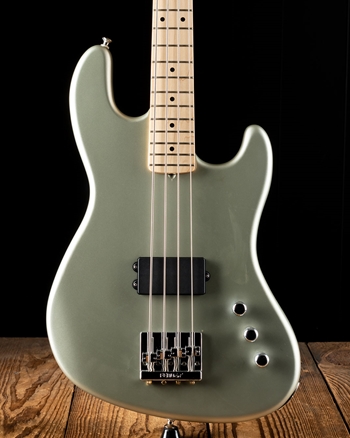 Fender American Artist Flea Signature Active Jazz Bass - Satin Inca Silver *USED*