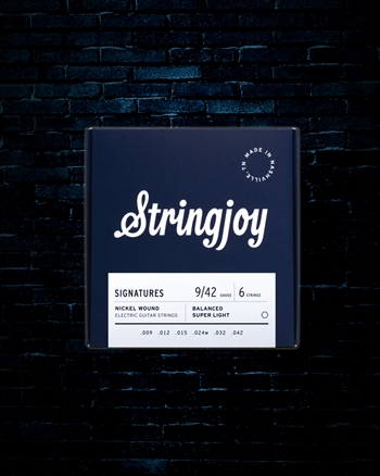 Stringjoy Signatures Nickel Wound Electric Strings - Super Light (9-42)