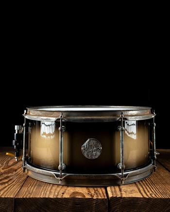 HHG 6.5"x14" Relic Snare Drum - Black Bronze Duco