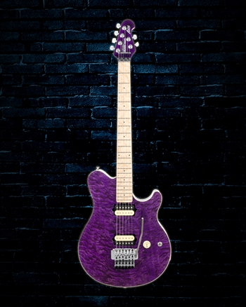 Music Man BFR Nitro Axis - Translucent Purple