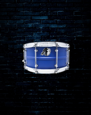 Pork Pie 6.5"x14" Aluminum Snare Drum - Metallic Dodger Blue