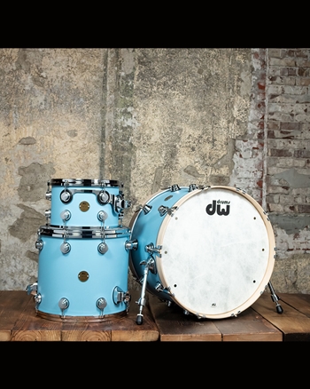 Drum Workshop Jazz Series 3-Piece Drum Set - Robin's Egg Blue