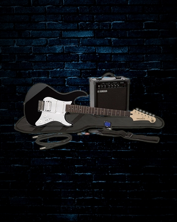 Yamaha GigMaker Electric Guitar Package - Black