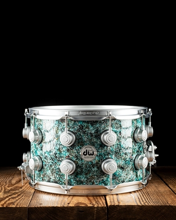 DW 8"x14" Collector's Series Maple VLT Snare Drum - "Full Fathom Five"