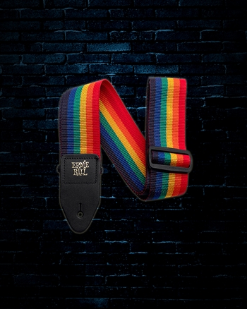 Music Man 2" Polypro Guitar/Bass Strap - Rainbow