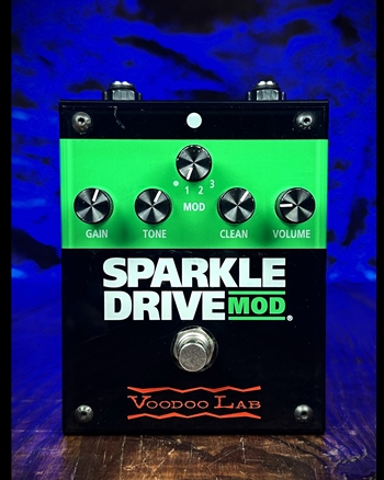 Voodoo Lab Sparkle Drive MOD Overdrive Pedal *USED*