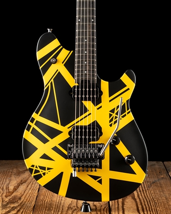 EVH Wolfgang Special Striped - Black & Yellow