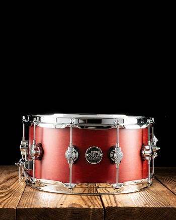 DW 6.5"x14" Performance Series Maple Snare Drum - Tobacco Satin
