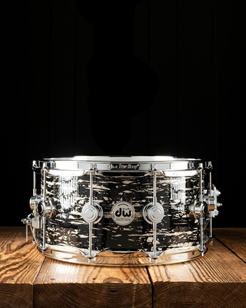 Drum Workshop 6.5"x14" Collector's Series Snare Drum - Black Oyster Glass