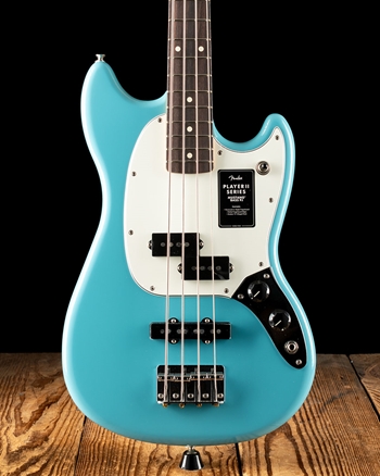 Fender Player II Mustang Bass PJ - Aquatone Blue