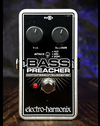 Electro-Harmonix Bass Preacher Compressor/Sustainer Pedal *USED*