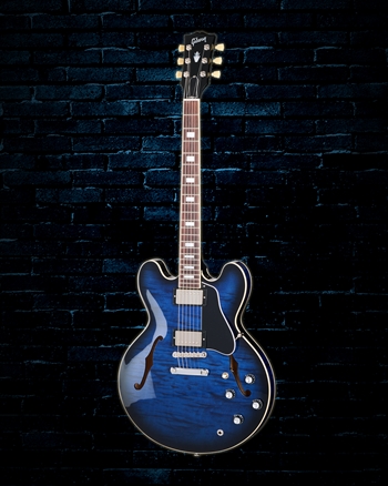 Gibson ES-335 Figured - Deep Ocean Burst