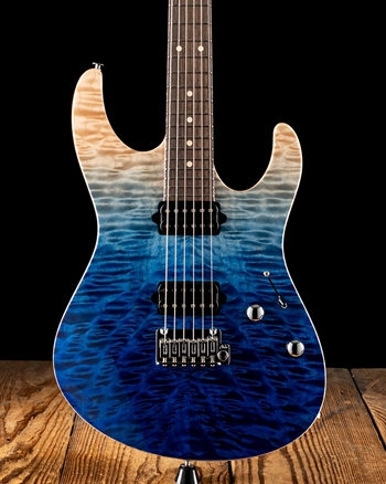 Suhr Modern Set Neck Limited Edition - Blue Fade