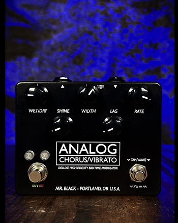 Mr. Black Analog Chorus/Vibrato Pedal *USED*