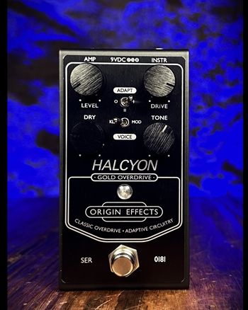 Origin Effects Halycon Gold Overdrive Pedal *USED*