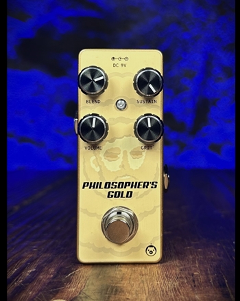 Pigtronix Philosopher's Gold Compressor/Overdrive Pedal *USED*