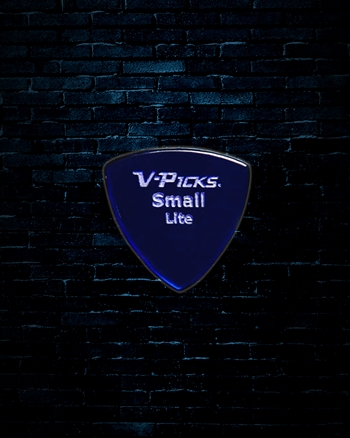 V-Picks 1.5mm Small Pointed Lite Guitar Pick - Sapphire Blue