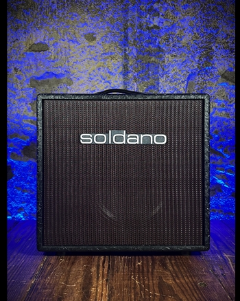 Soldano SLO-30 112 - 30 Watt 1x12" Guitar Combo - Black Western Tooled Tolex/Oxblood Grill *USED*