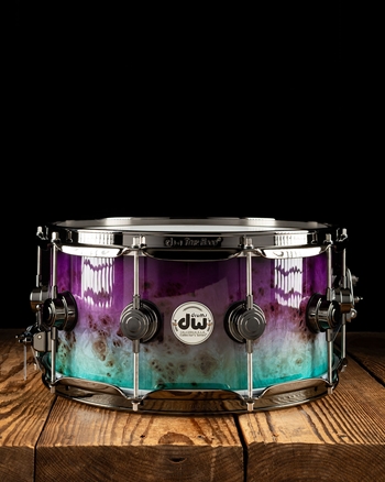 Drum Workshop 6.5"x14" Collector's Series Snare Drum - Nebula Burl Fade