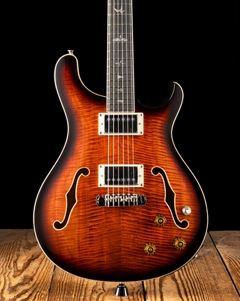 PRS Hollowbody II Piezo - Orange Tiger Smokeburst