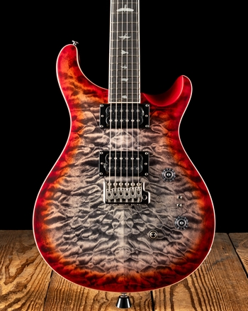 PRS SE Custom 24-08 Quilt - Charcoal Cherry Burst