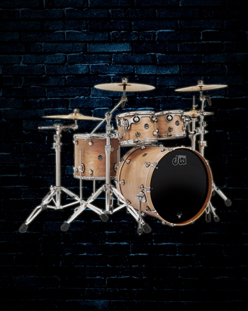 Drum Workshop Limited Edition Performance Series Birch 4-Piece Drum Set - Natural Satin Oil