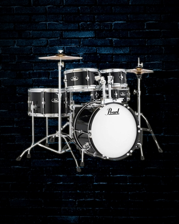 Pearl Roadshow Jr. 5-Piece Drum Set - Jet Black