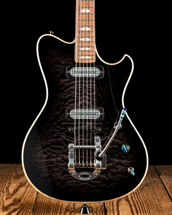 Powers Electric A-Type Quilt Maple - Shadow Black