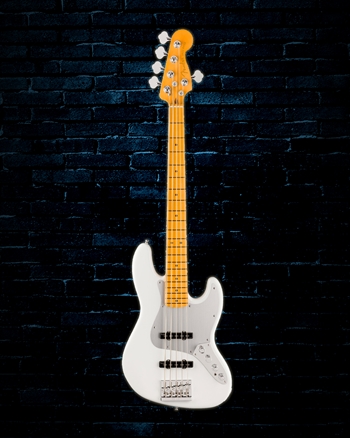 Fender American Ultra II Jazz Bass V - Avalanche