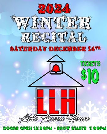 N Stuff Music Presents the Little Lesson House 2024 Winter Recital @ Next Door Cafe