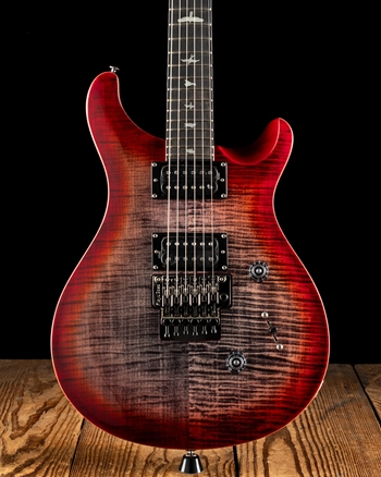 PRS SE Custom 24 Floyd - Charcoal Cherry Burst