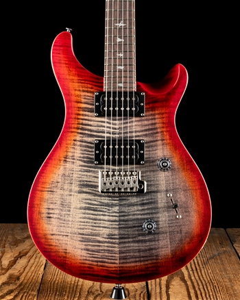 PRS SE Custom 24 - Charcoal Cherry Burst