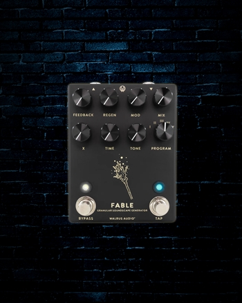 Walrus Audio Fable Granular Soundscape Generator Pedal - Black