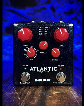 NUX Atlantic (NDR-5) Delay & Reverb Pedal *USED*