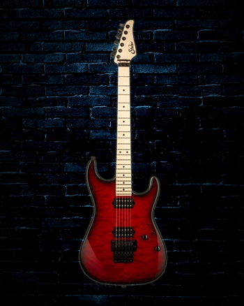 Suhr Limited Edition Standard Thin Burst - Trans Red