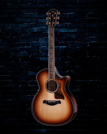 Taylor Builder's Edition 814ce Honduran Rosewood/Adirondack Spruce - Shaded Edgeburst