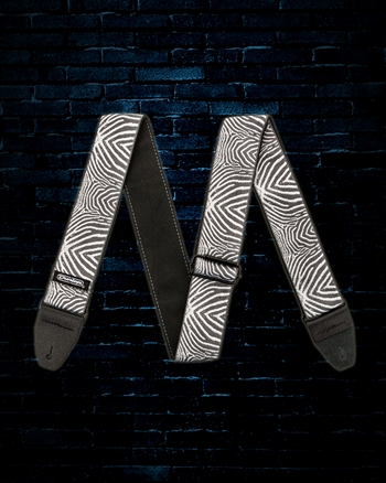 Dunlop Jacquard Guitar Strap - Zebra Cadabra