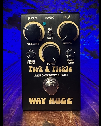 Way Huge Pork & Pickle Bass Overdrive/Fuzz Pedal *USED*