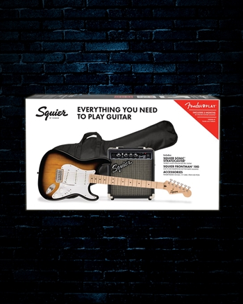 Squier Sonic Stratocaster Bundle - 2-Color Sunburst