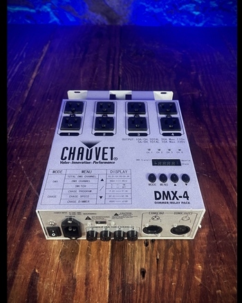 Chauvet DJ DMX-4 - 4-Channel Dimmer/Switch Pack *USED*