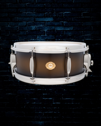 Slingerland 5.5"x14" Radio King Artist Snare Drum - Black & Gold Duco